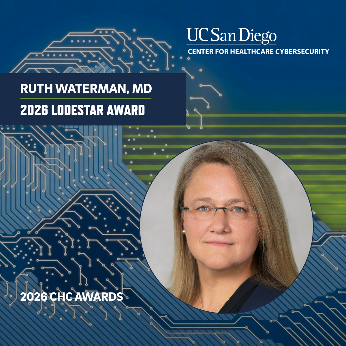 2026 Lodestar Award presented to Ruth Waterman, MD
